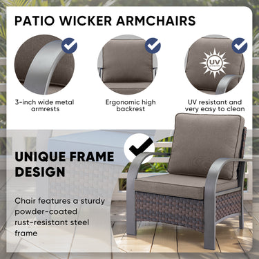 Save 60% - Outdoor Patio Chairs, HW Series - Belord