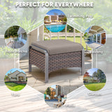 Save 50% - Outdoor Ottoman, HW Series - Belord