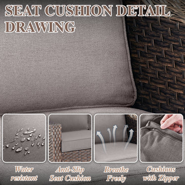 Outdoor Sofa, DAR Series - Belord
