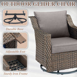 Outdoor Swivel Glider Chairs, DAR Series - Belord