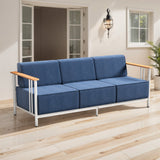 BINGLI Premium Outdoor Sofa - 10" Thick Cushions with Commercial-Grade - Belord