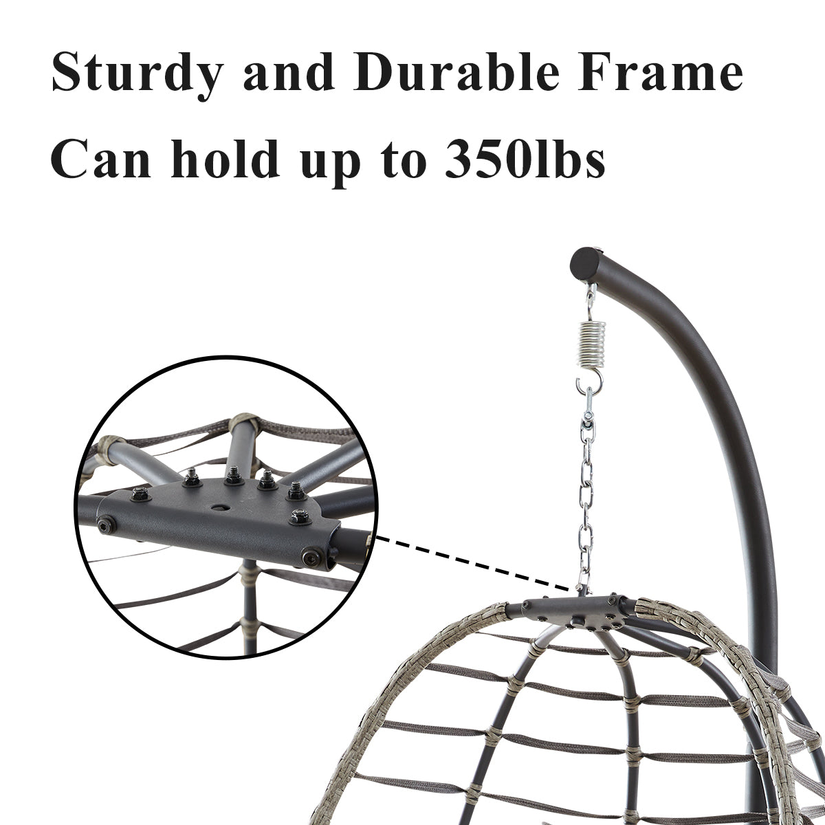 Save 50% - 1 Person Swing Chair with Stand