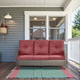 Outdoor Wicker Sofa, NDS Series - Belord