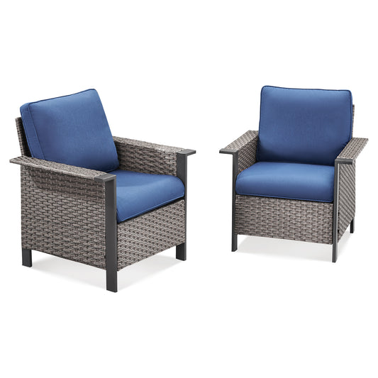 Patio Wicker Patio Chairs Set Of 2, WNG Series