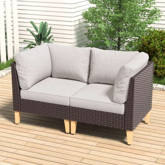 Save 70% - 2-Piece Outdoor Lounge Chair, BLOC Series