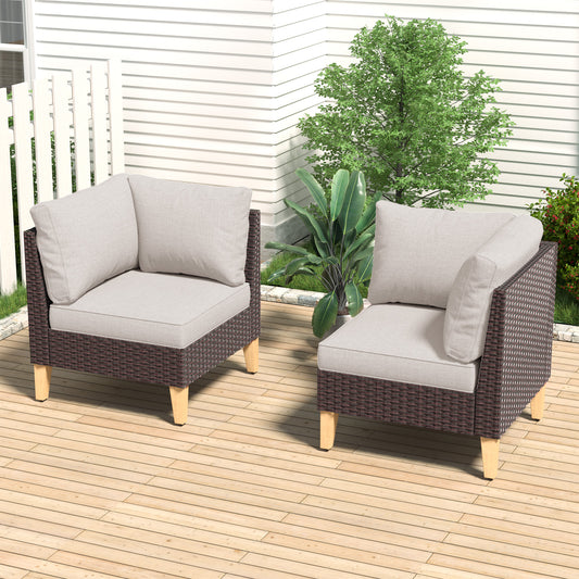 Save 70% - 2-Piece Outdoor Lounge Chair, BLOC Series