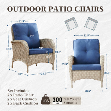 Outdoor Patio Chairs, NDS Series - Belord
