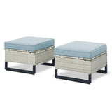 Save 50% - Outdoor 2-PC Ottoman, GRS Series - Belord