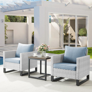Patio Chairs Set with Side Table, GRS Series - Belord