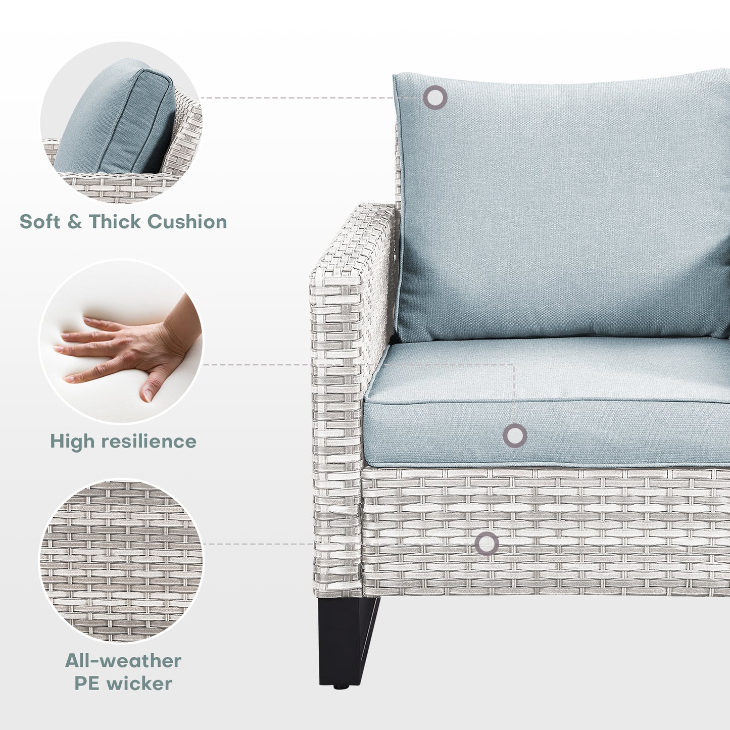 Save 50% - Outdoor Patio Chairs, GRS Series