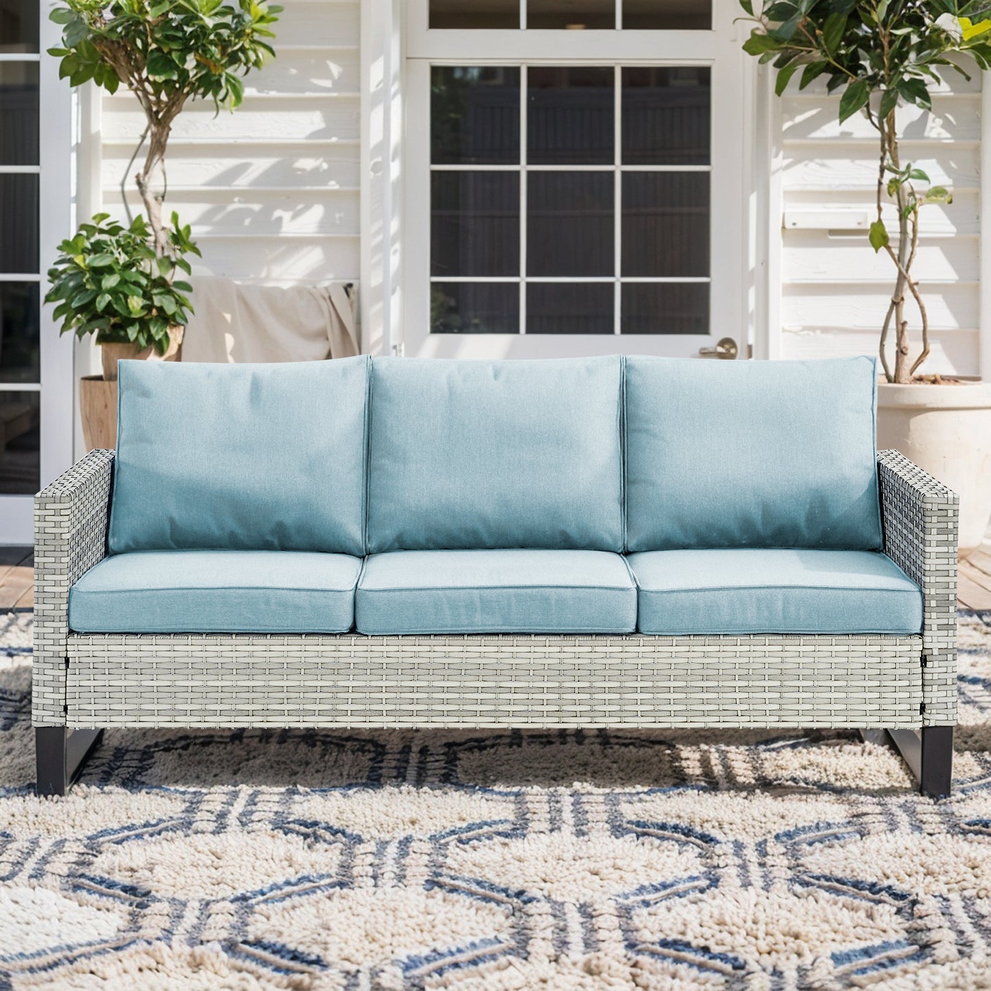 Save 60% - Outdoor Wicker Sofa, GRS Series