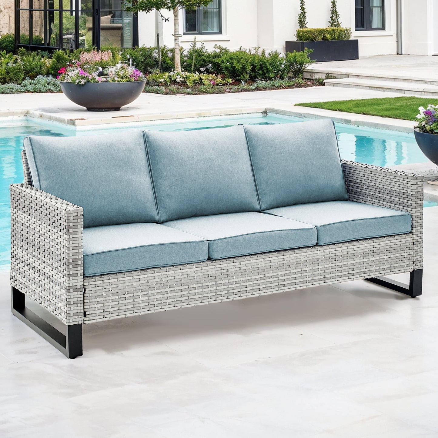 Save 60% - Outdoor Wicker Sofa, GRS Series