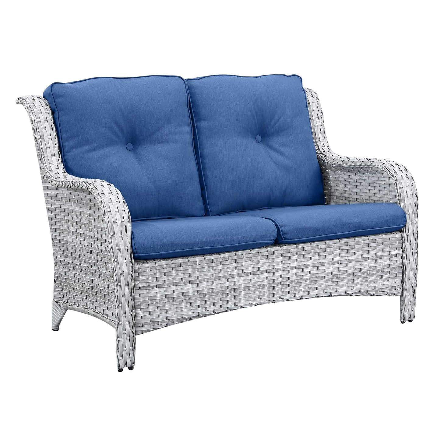 Save 50% - Outdoor PE Rattan Loveseat, NTC Series