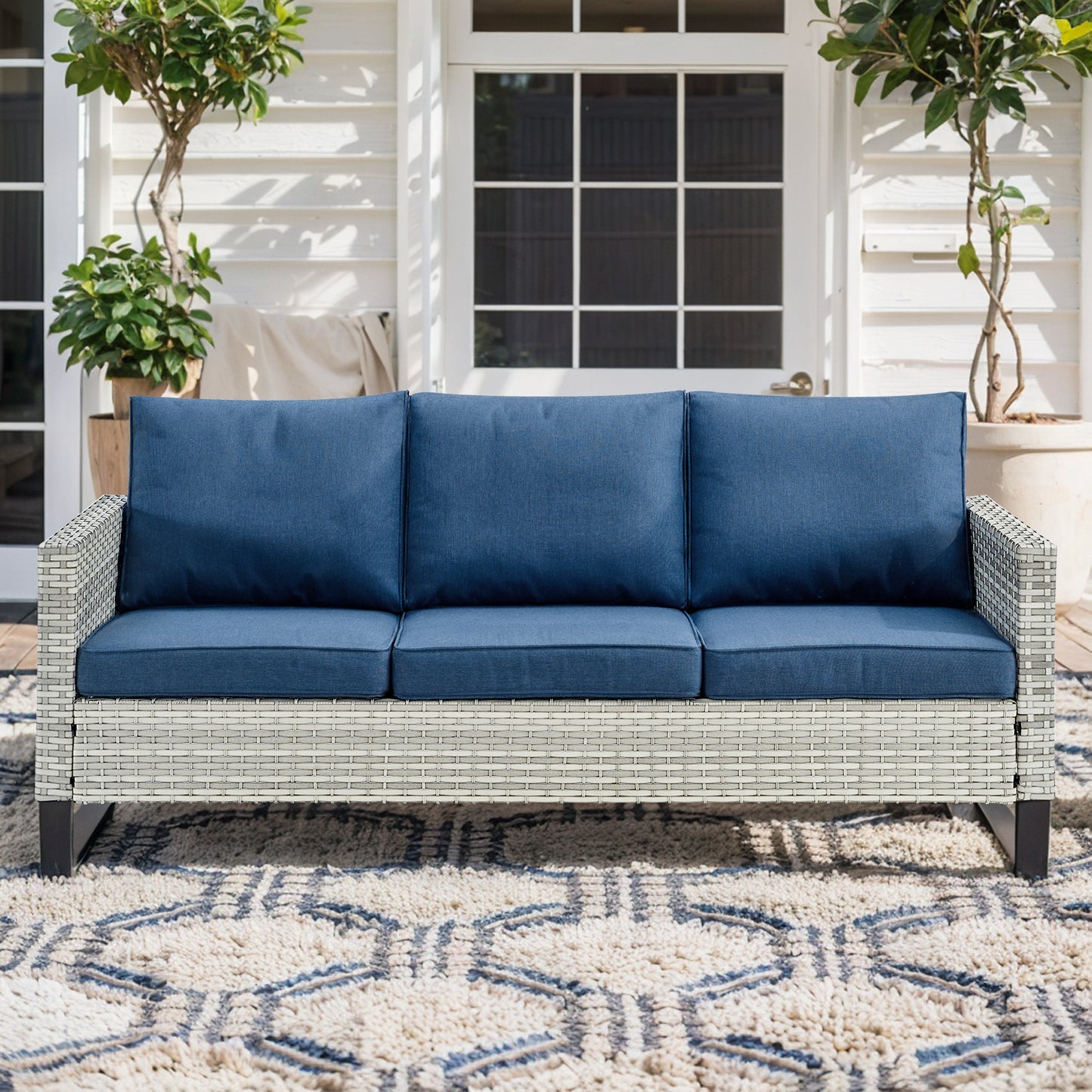 Save 60% - Outdoor Wicker Sofa, GRS Series