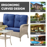 Loveseat Set with Coffee Table, NDS Series - Belord