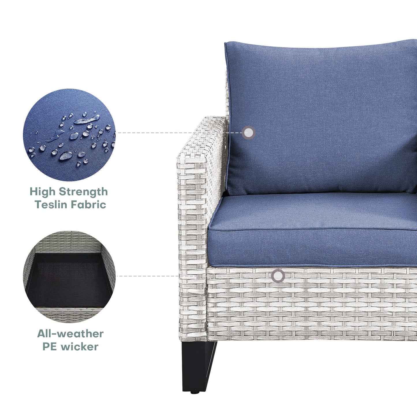 Save 50% - Outdoor Patio Chairs, GRS Series