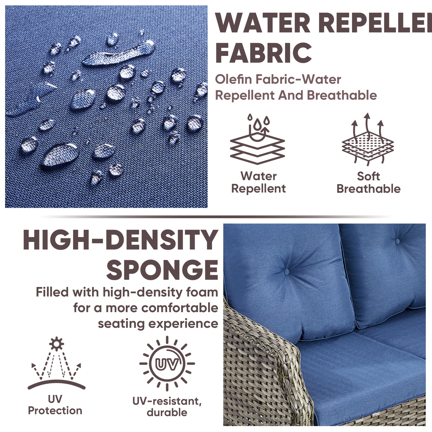 Save 50% - Outdoor Sofa, NDC Series