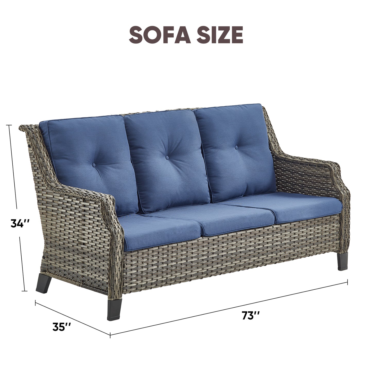 Save 50% - Outdoor Sofa, NDC Series