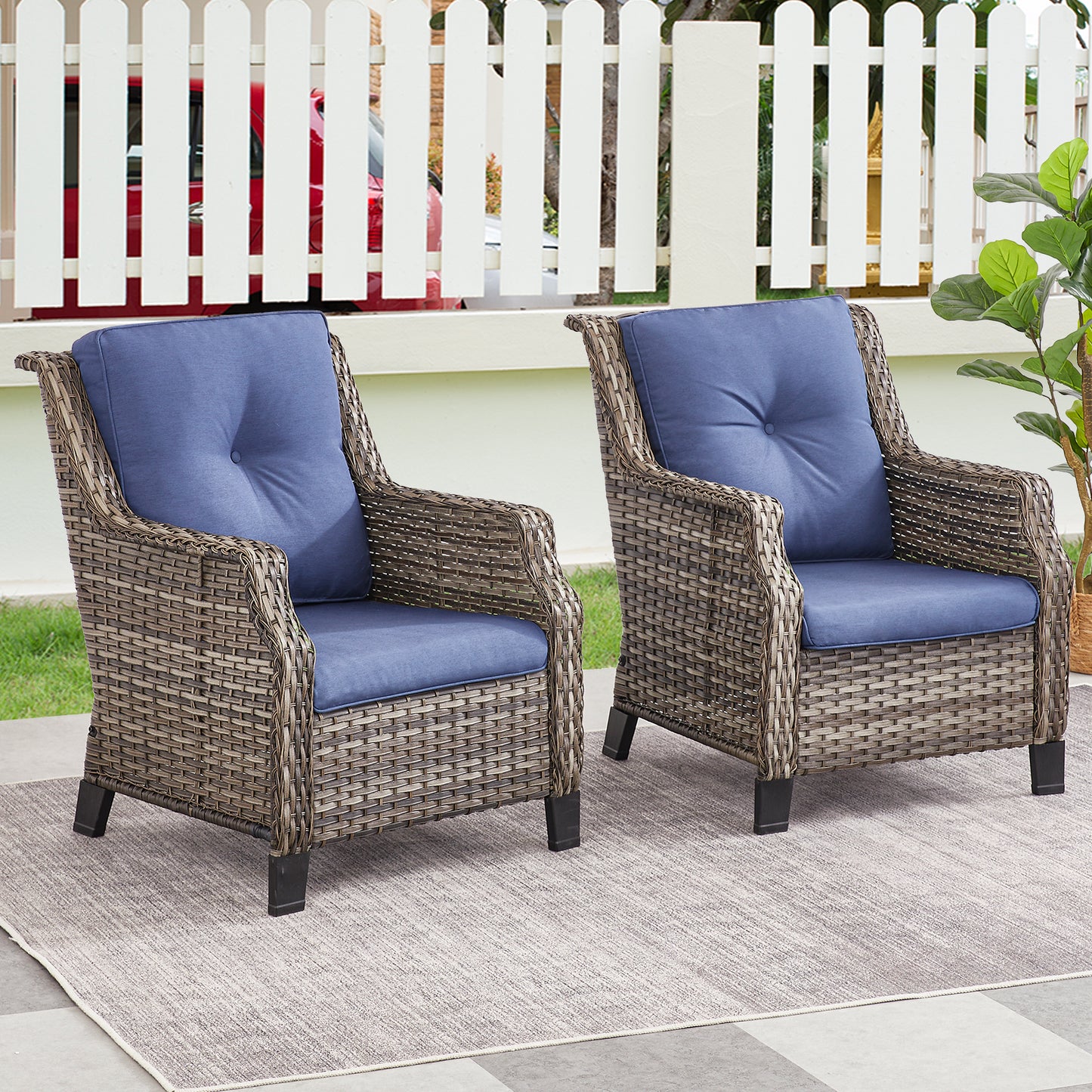 Save 50% - Outdoor 2-Piece Patio Chairs, NDC Series