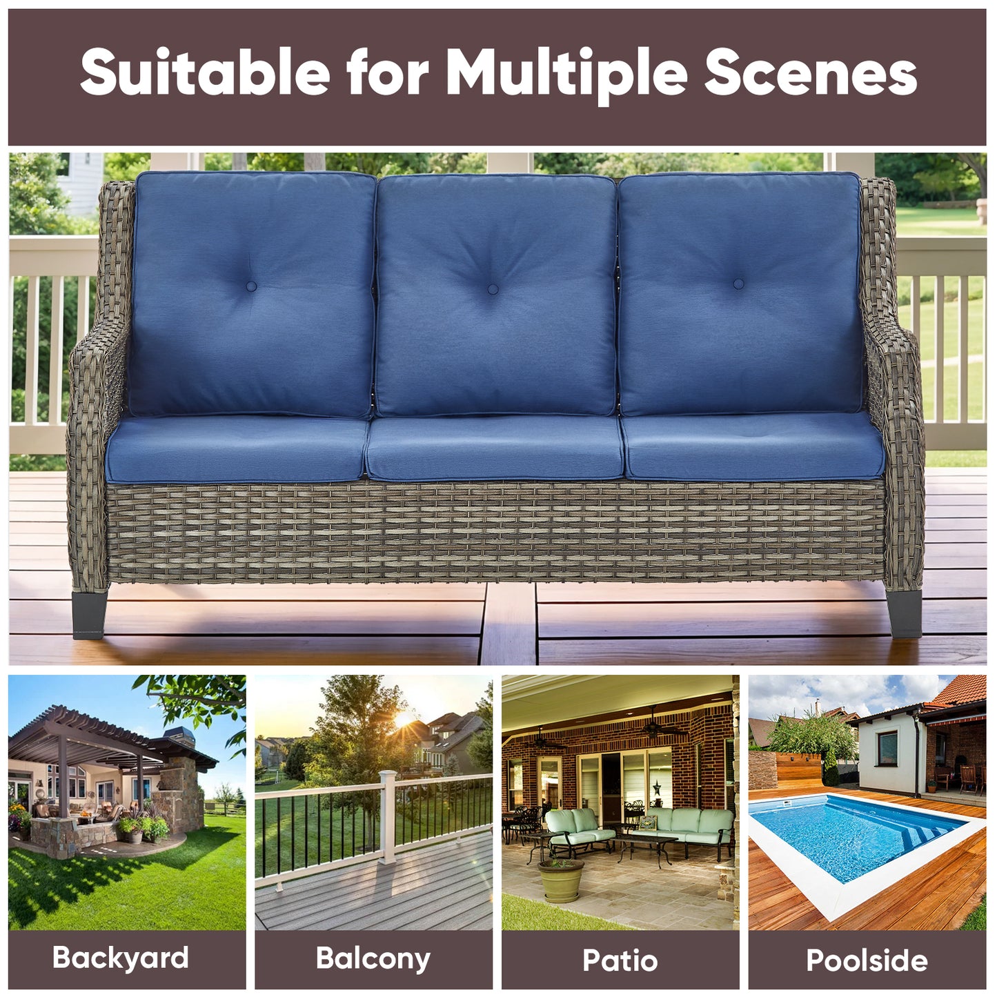 Save 50% - Outdoor Sofa, NDC Series