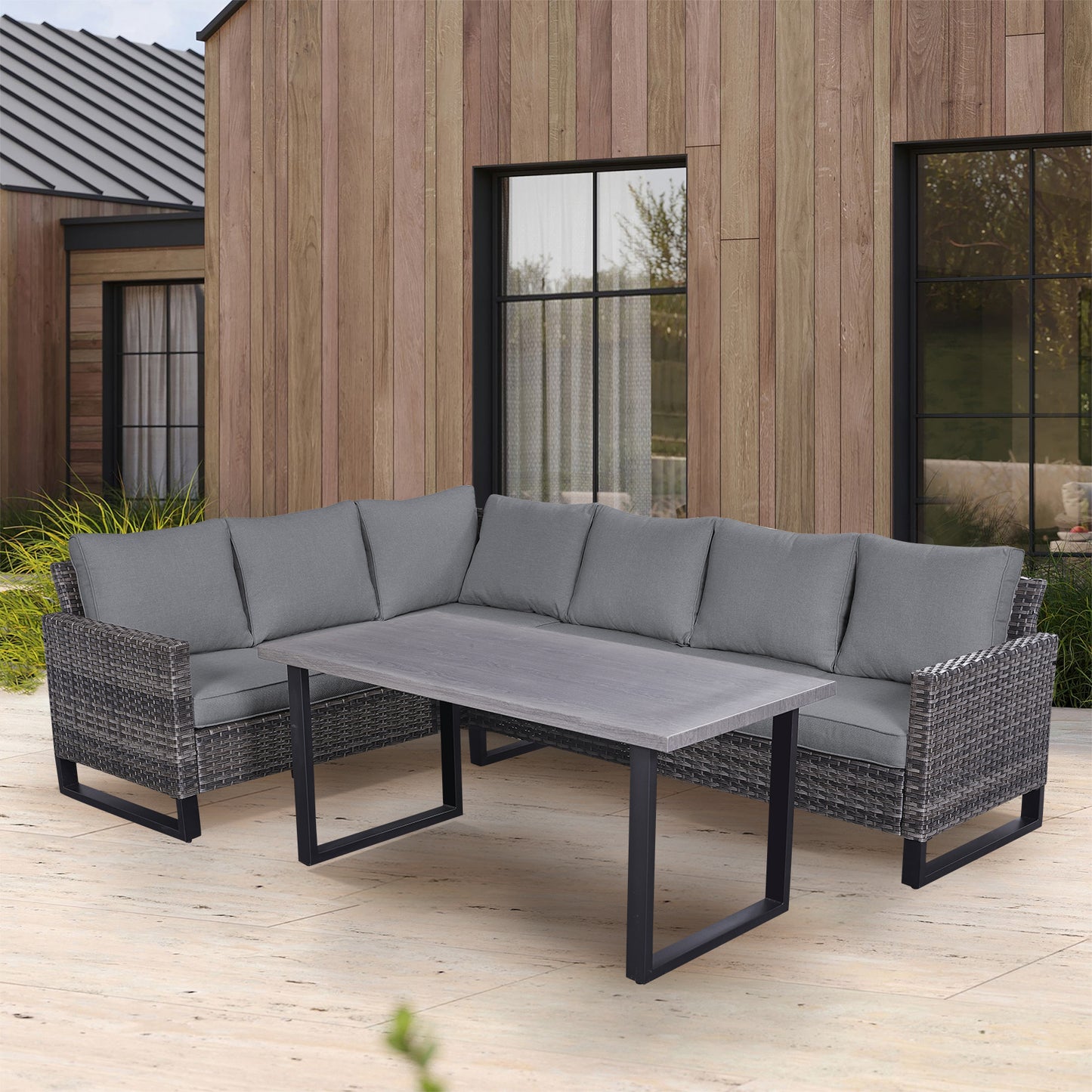 Save 50% - 7-Piece Large Sectional Set with Coffee Table, GRS Series