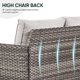 Outdoor Wicker Sofa, GRS Series - Belord