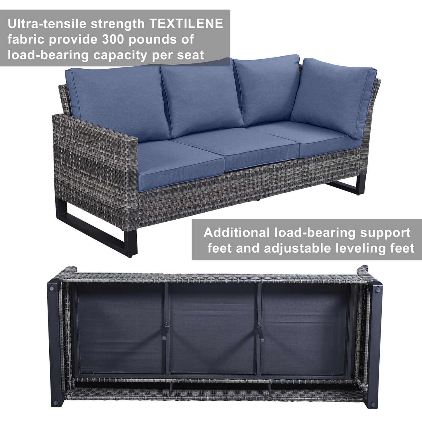 Save 40% - 6-Piece Large Sectional, GRS Series