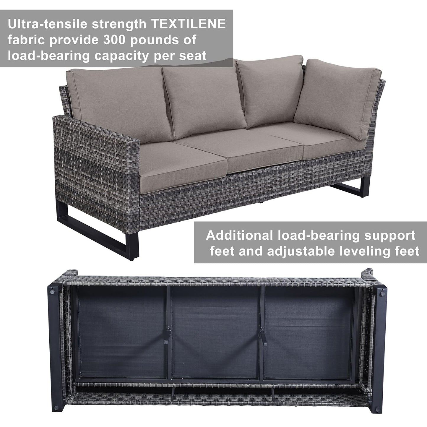Save 40% - 6-Piece Large Sectional, GRS Series