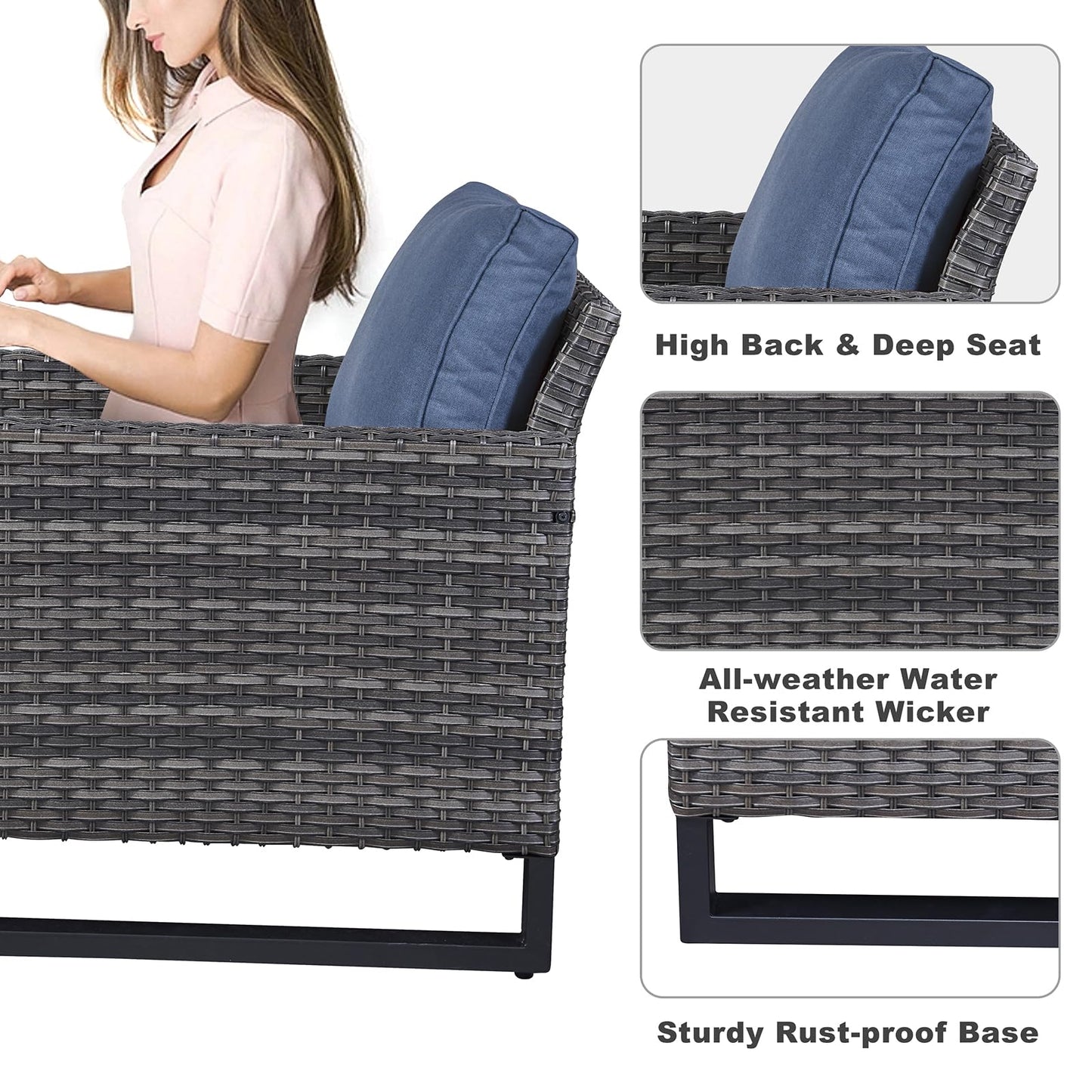 Save 50% - Outdoor Patio Chairs, GRS Series