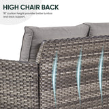 Outdoor Wicker Sofa, GRS Series - Belord