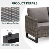Outdoor Wicker Sofa, GRS Series - Belord