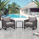 Patio Chairs Set with Side Table, GRS Series - Belord