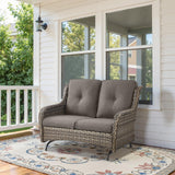 Outdoor Glider Loveseat, NTC Series - Belord