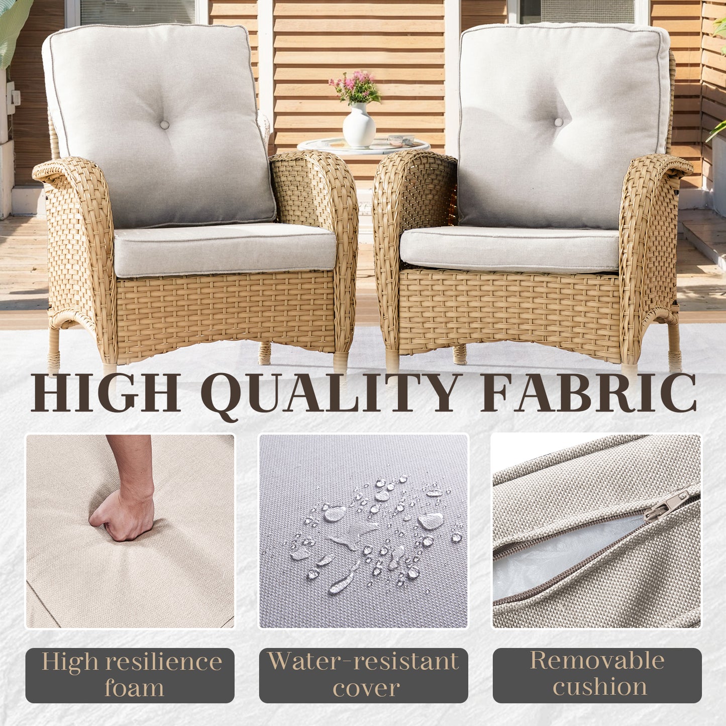 Outdoor Patio Chairs, NDS Series