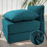 2 Set Outdoor Cushion, High Back and Deep Seating, 6" H x 24" W x 24" D - Belord