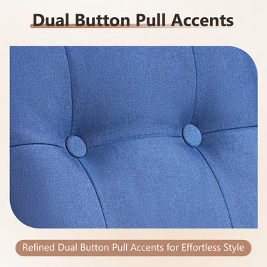 Swivel Patio Chairs (Set of 2) – Wide T-Back Design & 5" Thick Cushions, T Series - Belord