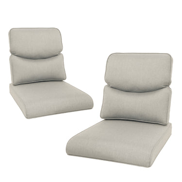 2 Set High Back and Deep Seating Outdoor Cushion - Belord