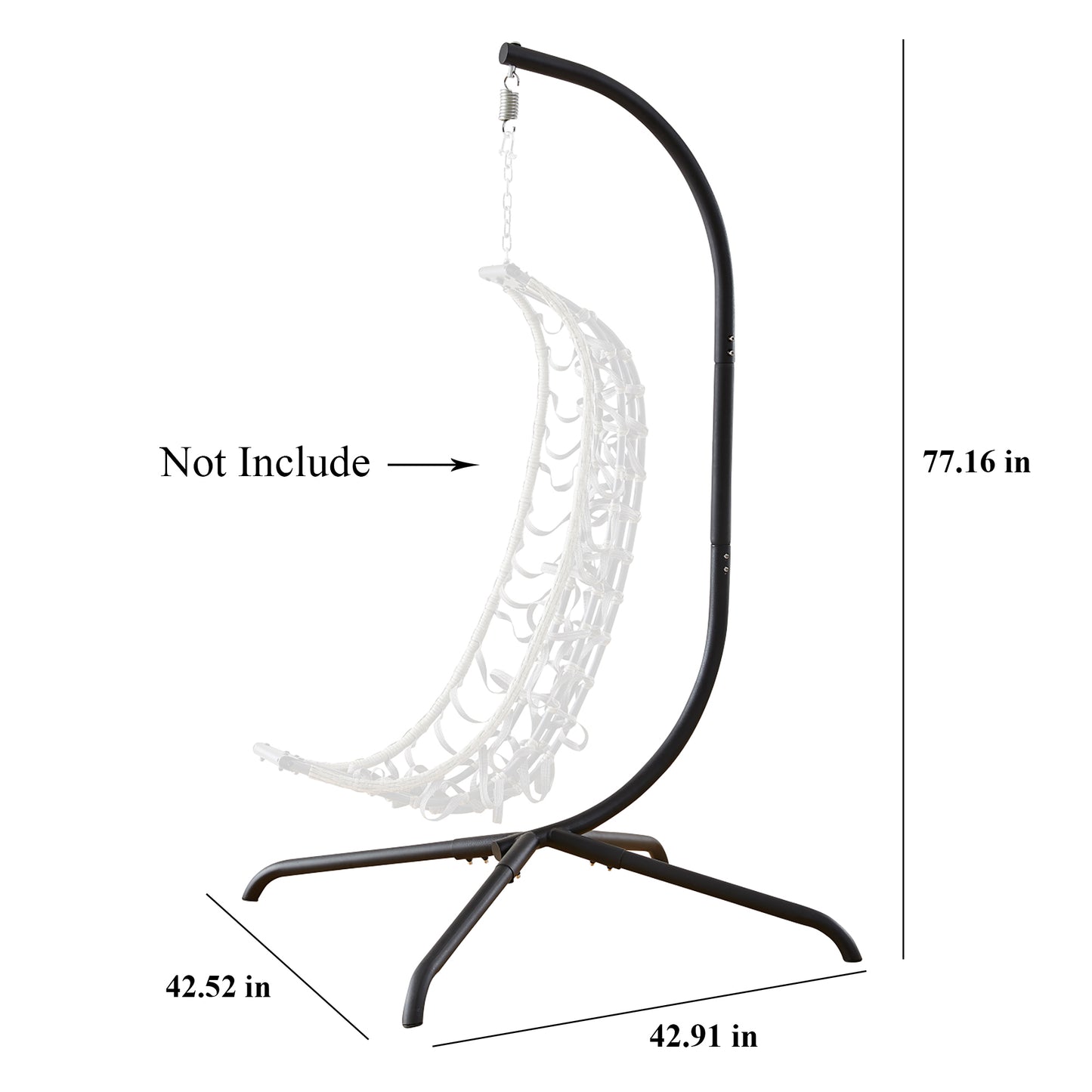 Save 50% - Powder Coated Steel Hammock Chair Stand