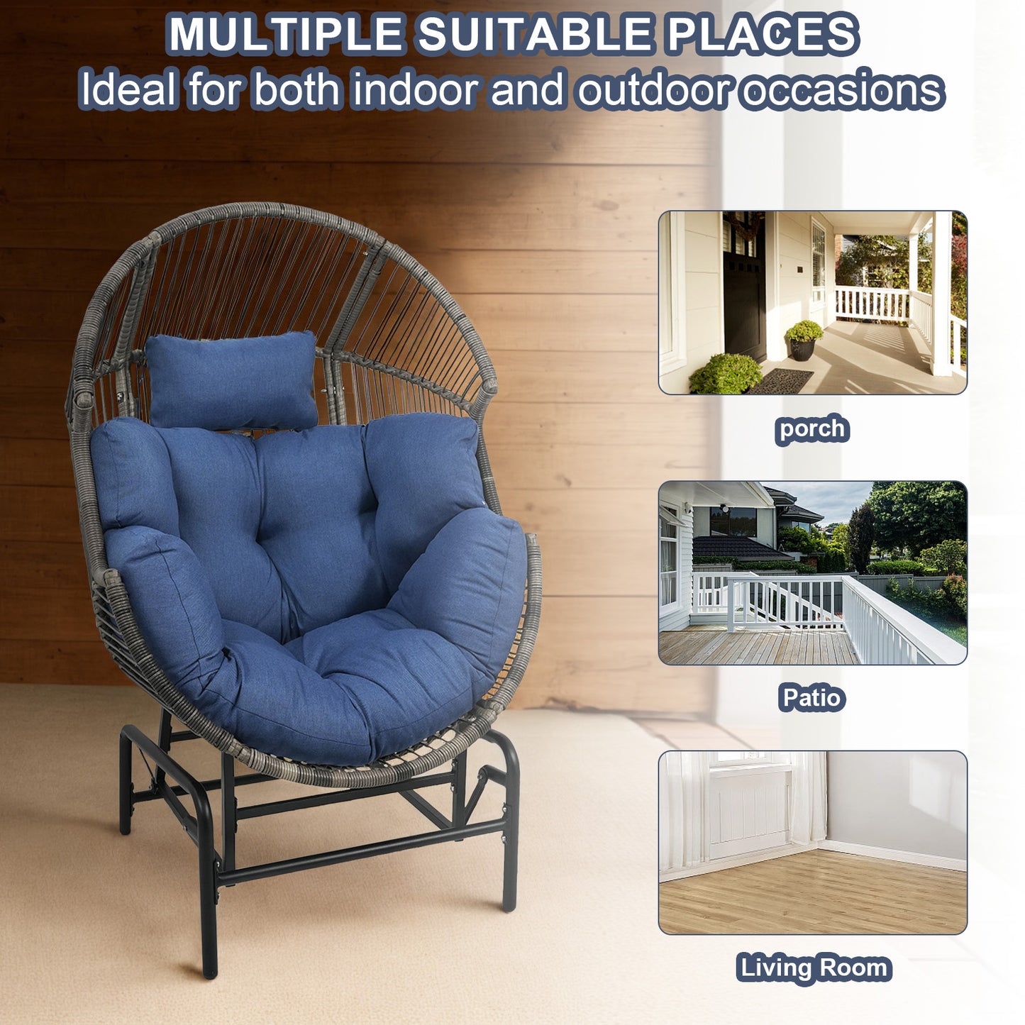 Save 52% - Glider Egg Chair