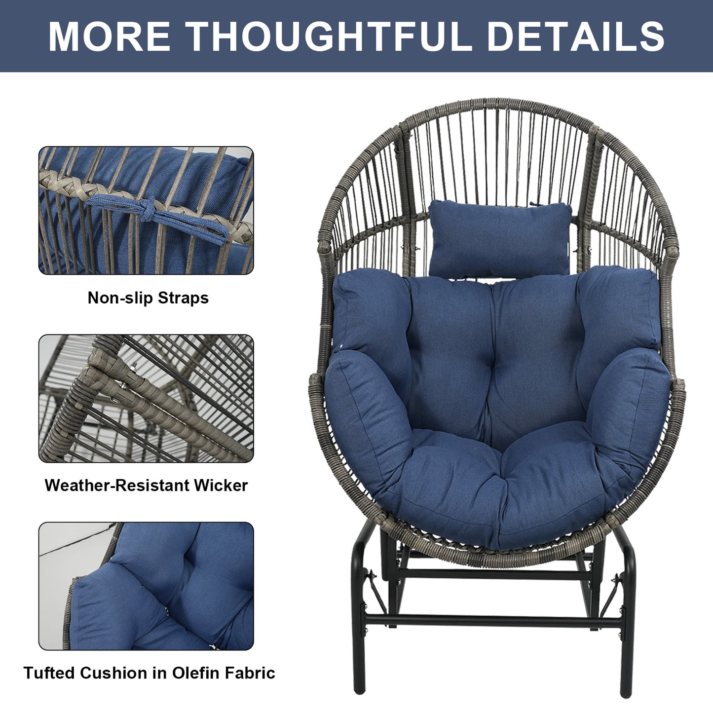Save 52% - Glider Egg Chair