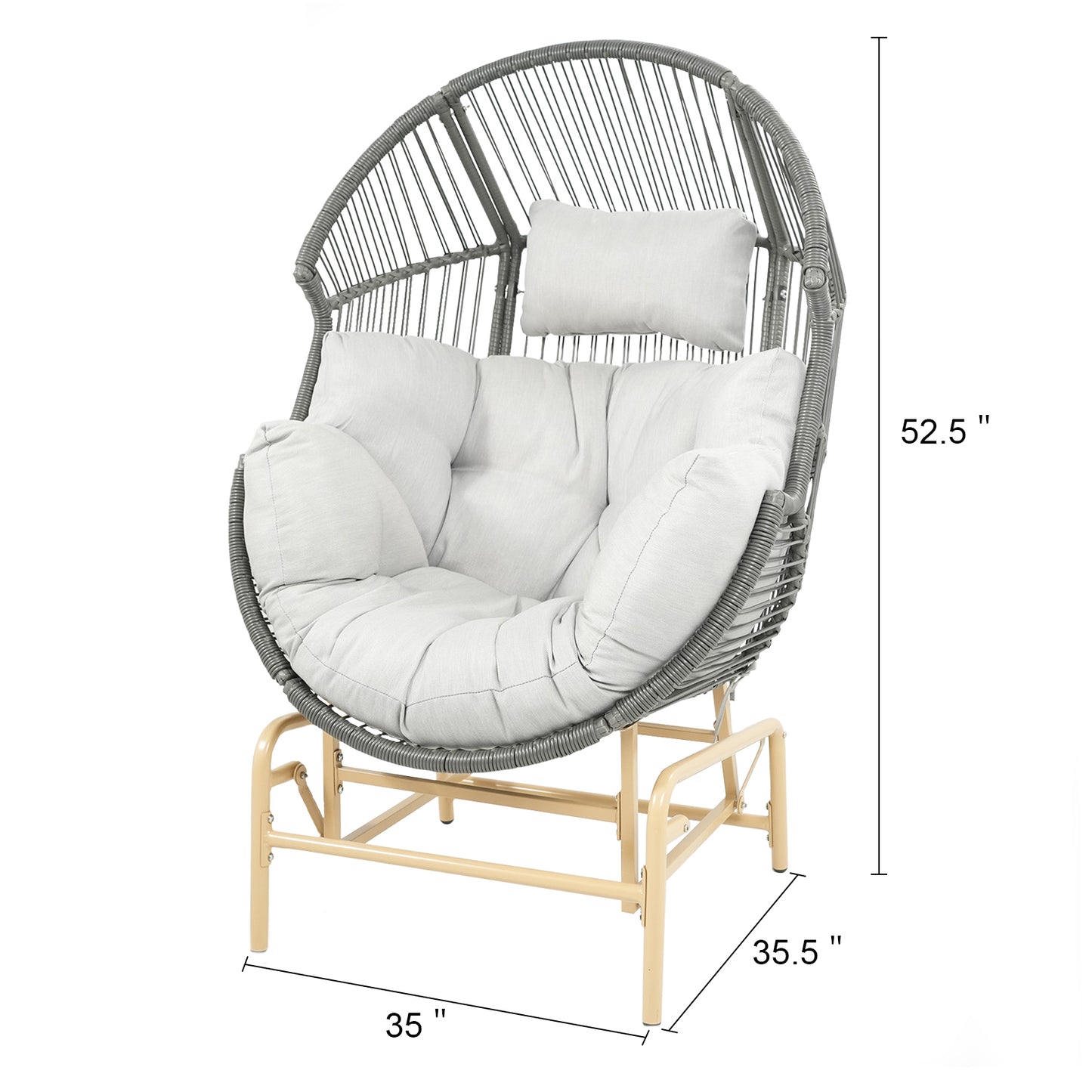 Save 52% - Glider Egg Chair