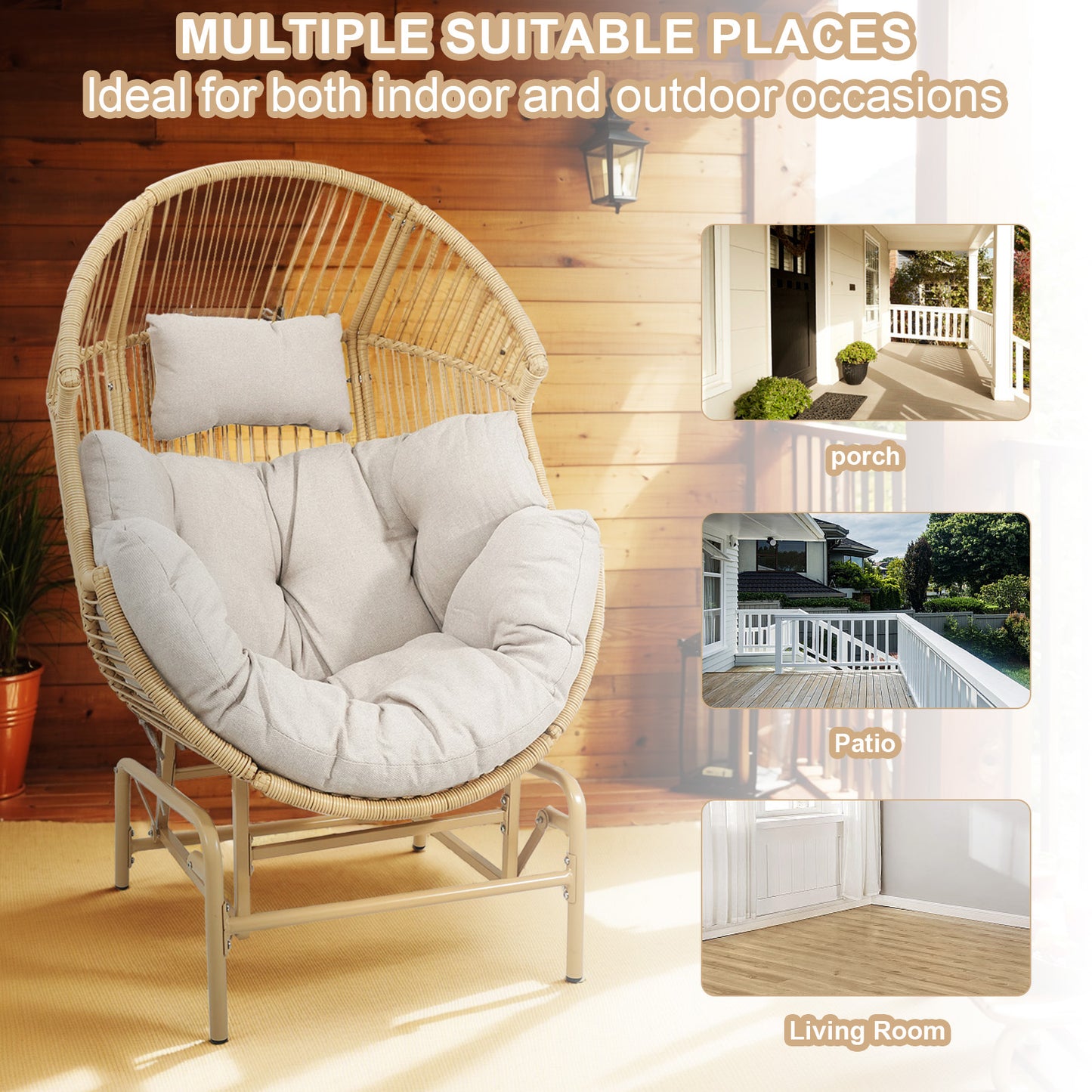 Save 52% - Glider Egg Chair