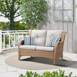 Outdoor PE Rattan Loveseat, NTC Series - Belord