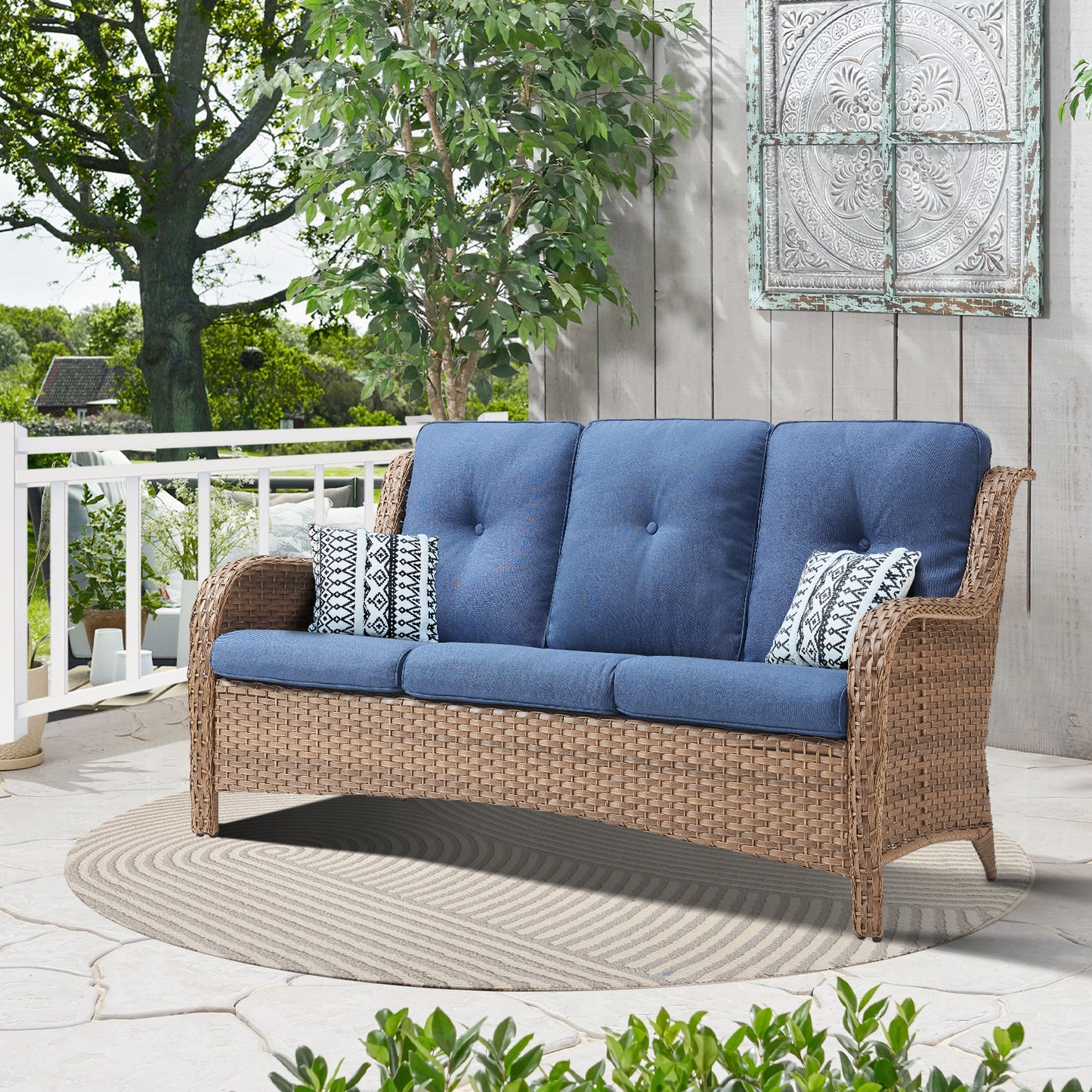 Save 50% - Outdoor PE Rattan Sofa, NTC Series
