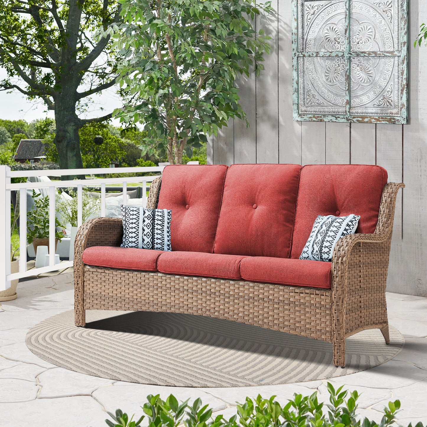 Save 50% - Outdoor PE Rattan Sofa, NTC Series