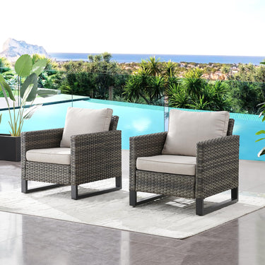 Belord wicker patio chairs set of 2 with 18.5-inch high backs and sturdy frame, ideal for outdoor seating and relaxation.