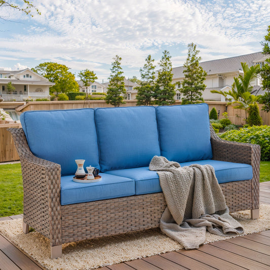 Seasonal Care Tips for Your Outdoor Wicker Sofa