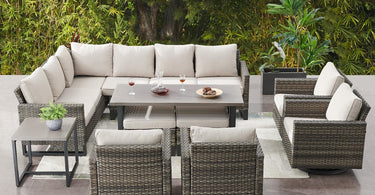 Maximizing Small Spaces: Choosing the Right Patio Furniture Set with Ottomans