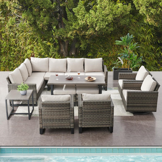 Maximizing Small Spaces: Choosing the Right Patio Furniture Set with Ottomans