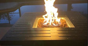 The Benefits of a Fire Pit Table in Your Patio Furniture Set Warmth, Ambiance, and Style